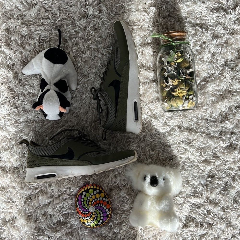 Army Green Nike Shoes!